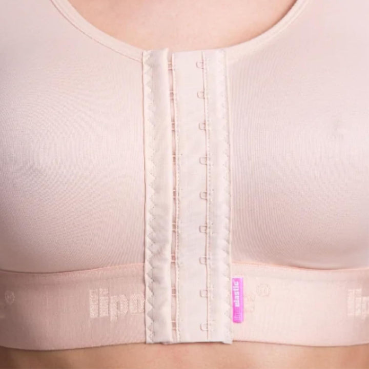 LIPOELASTIC® BRAPI Ideale Variante - Nahtlose elastische Cups L Beige, L Beige