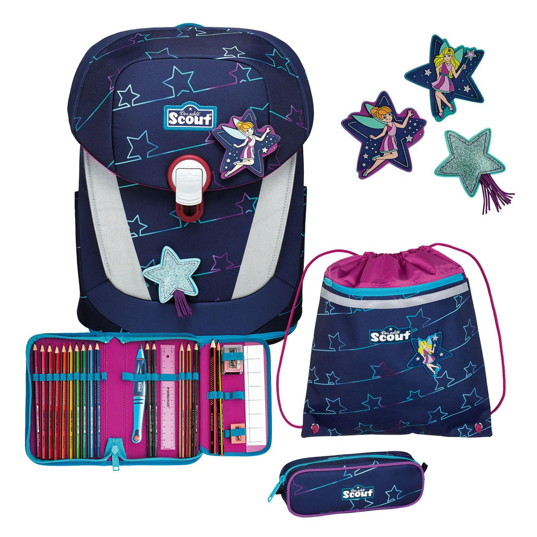 Scout Sunny II Schulranzenset 4tlg.