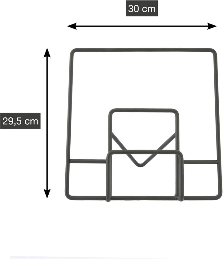 Point-Virgule Tablet ständer, Kochbuchhalter aus Metall, Handy ständer im Küche fur ipad, Tablet ode