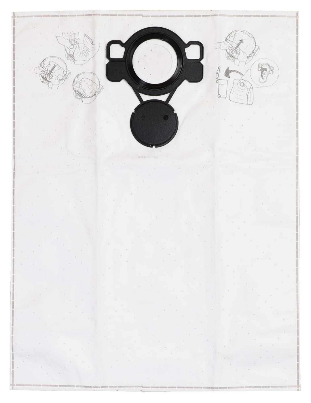 Mirka 8999000211 Staubbeutel Vlies - Passend für Mirka Staubabsauger DE 1025 Langlebig - Waschbar -