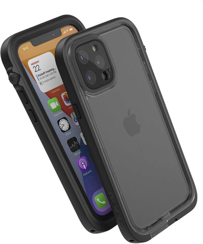 Catalyst wasserdichte Schutzhülle iPhone 12 Schwarz - CATIPHO12BLKM, Catalyst Etui Total Protection