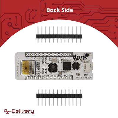 AZDelivery NodeMCU ESP8266 Heltec mit OLED Display CP2104 WLAN WiFi Development Board kompatibel mit