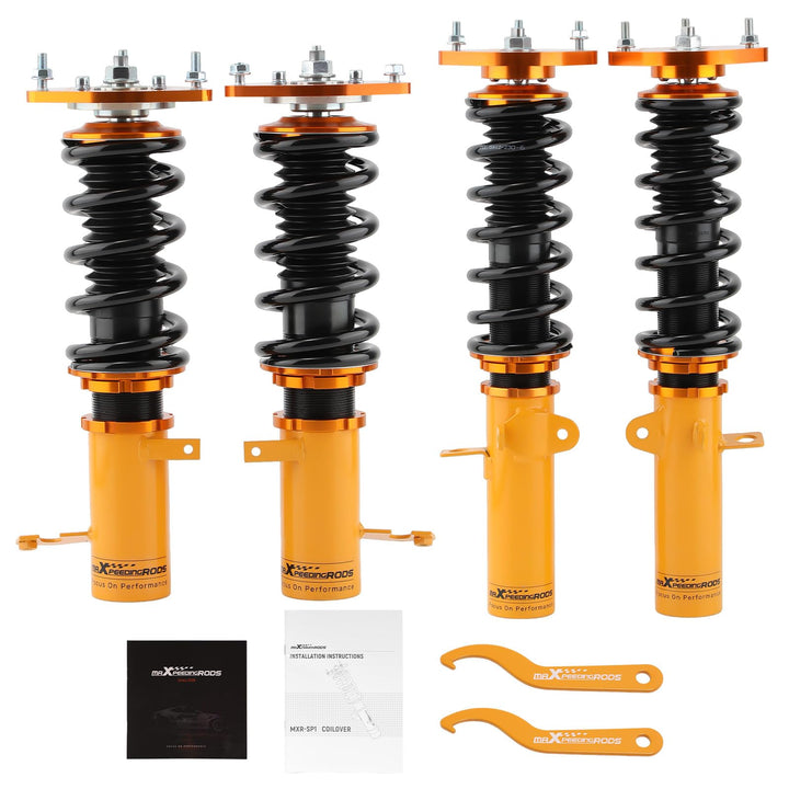maXpeedingrods Gewindefahrwerk Fahrwerk für E90 E100 E110 AE92 AE101 AE111 1988-1999 Golden