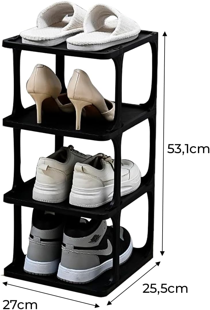 Shoe Organizer Mit Allen Arten Von Schuhen Kompatibel. Schuhorganizer Platzsparend Um Den Schrank Zu