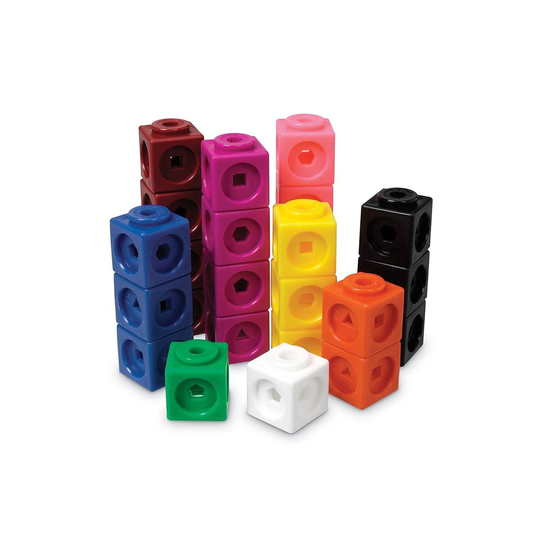 Learning Resources Mathlink-Steckwürfel (Set mit 1000 Stück)