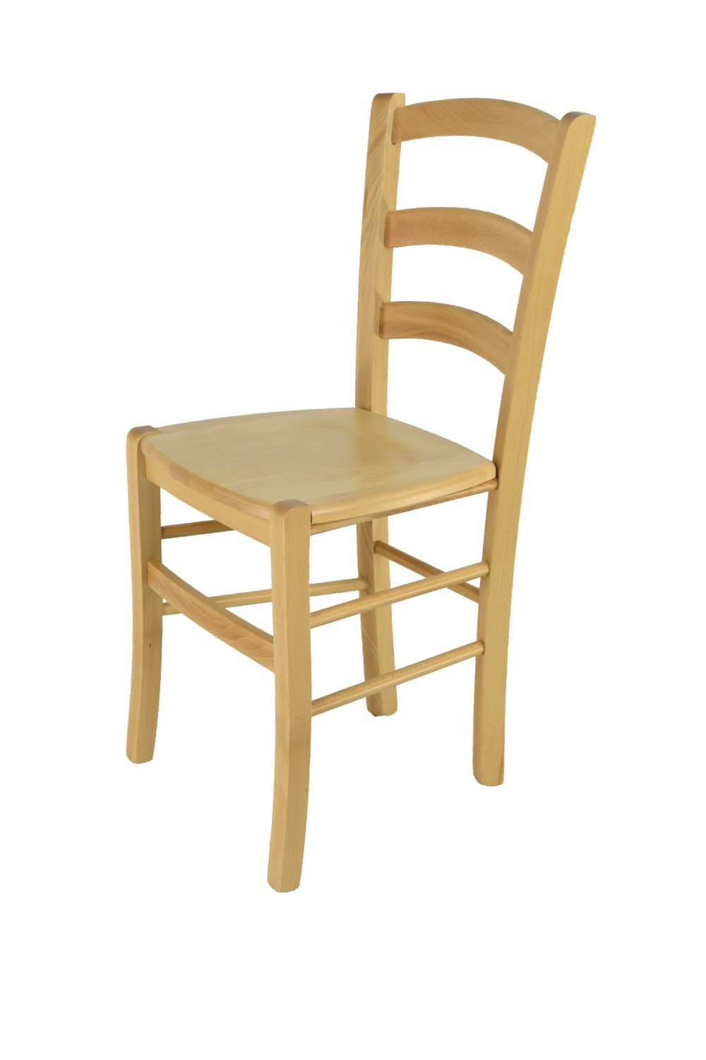 t m c s Tommychairs - Stuhl Venice für Küche und Esszimmer, robuste Struktur aus lackiertem Buchenho