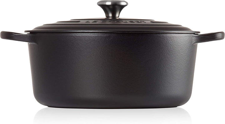 Le Creuset Signature Gusseisen-Bräter mit Deckel, Ø 30 cm, Rund, Für alle Herdarten und Induktion ge
