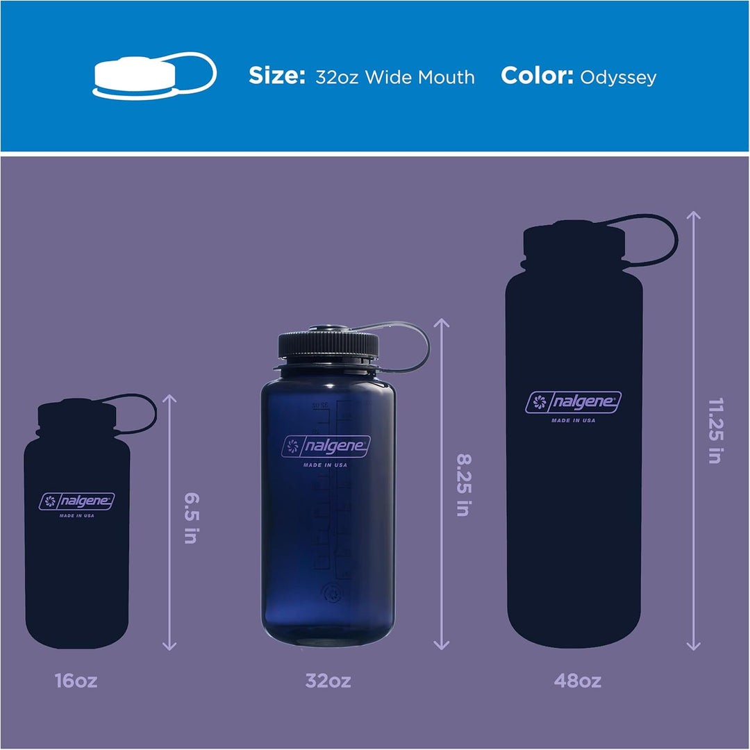 Nalgene Unisex – Erwachsene Weithals Sustain Flasche 946 ml Odyssey, 946 ml Odyssey
