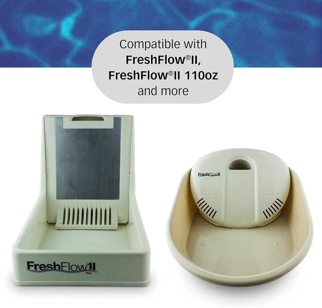 PET STANDARD PetStandard Filter für Petmate Fresh Flow Haustierbrunnen (12 Stück) grau, grau