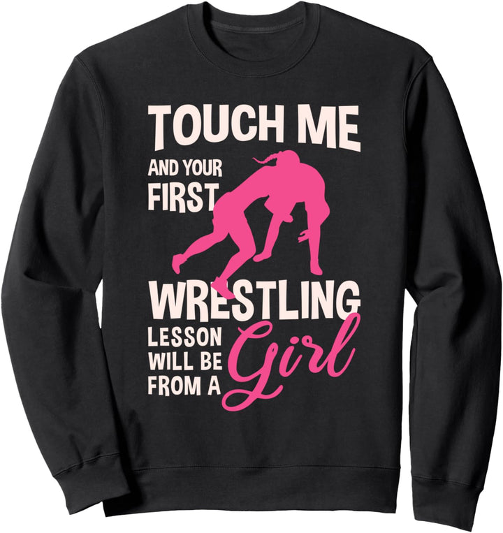 Ringen Catchen Sportart Schaukampf Wrestling Sweatshirt