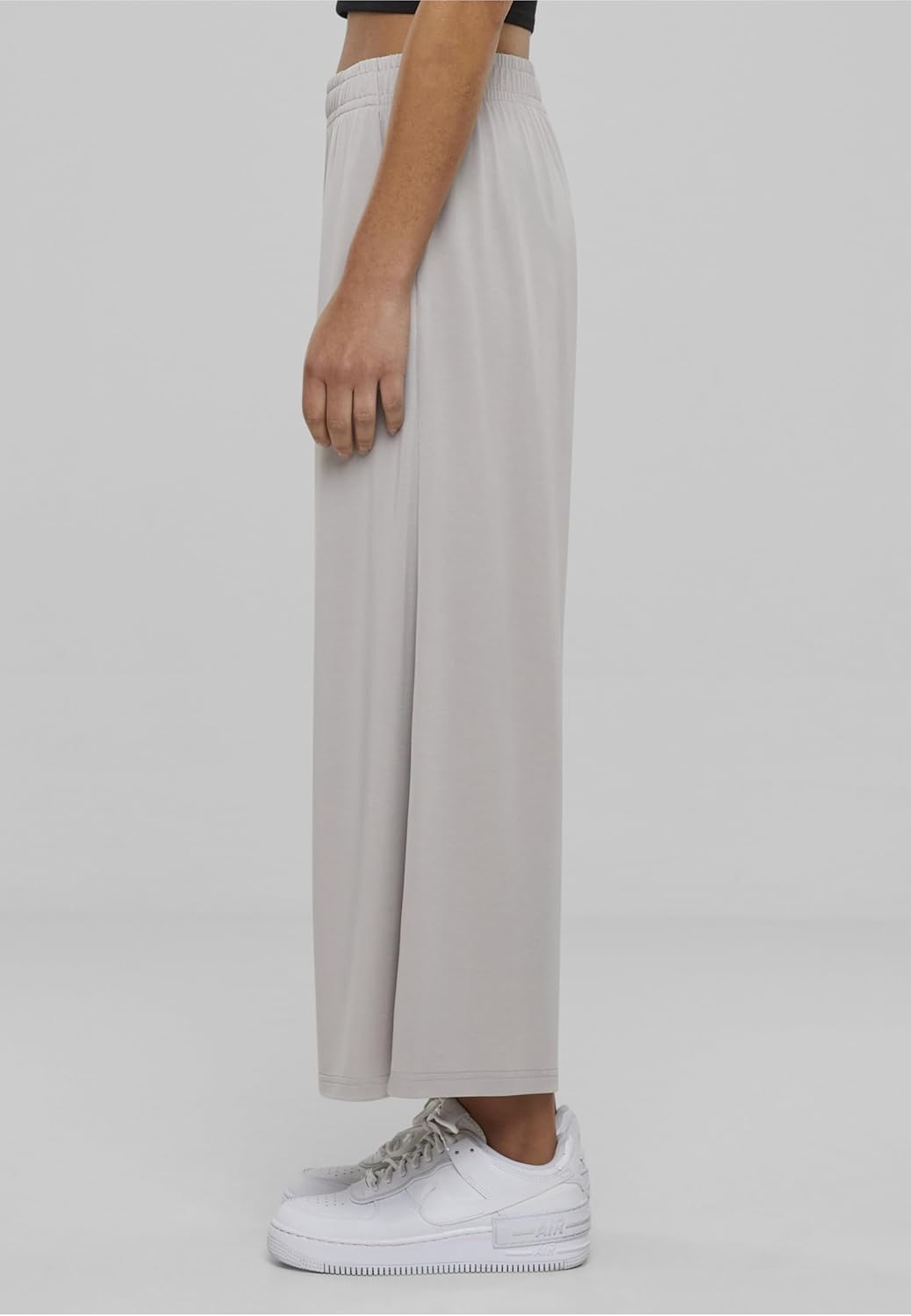 Urban Classics Frauen Hose Ladies Modal Culotte, lässige Culotte für Frauen, 3/4 Länge, mit Gummibun