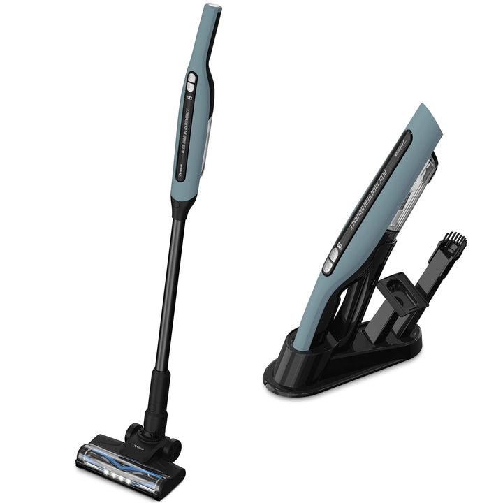 Trisa Akku Staubsauger 2-in-1 Kabellos – Handstaubsauger &amp; Stielstaubsauger, 30 Min Laufzeit, HEPA F