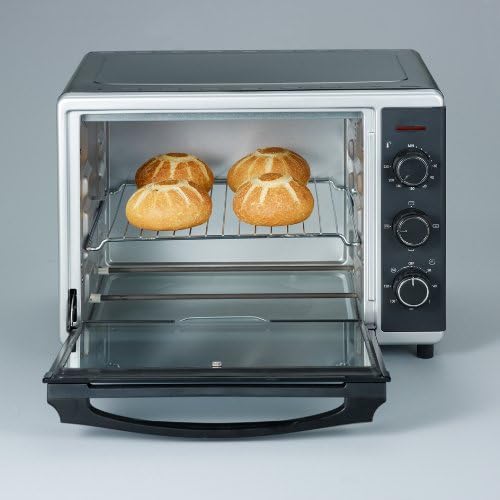 SEVERIN TO 2056 Back- und Toastofen mit Umluftfunktion (1.600 W, Inkl. Grillrost und Backblech, 30 L