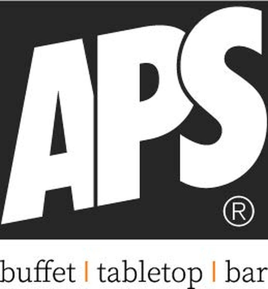APS Chafing Dish „Chef“ – mit einem Speisenbehälter aus Edelstahl 65 mm tief, Zwei Brennpastenbehält