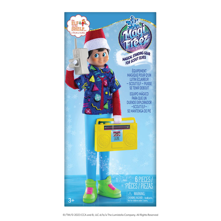 The Elf on The Shelf Holly Jolly Ollie Skateboard-Set (Scout Elf Nicht im Lieferumfang enthalten) Re