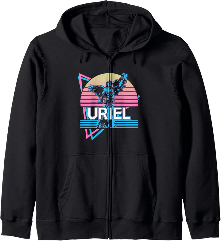 Uriel Erzengel Retro Kapuzenjacke