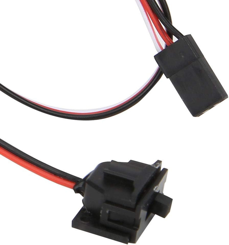 VGEBY RC Auto ESC, 2-3S 60A ESC Brushed mit Wasserdicht BEC 5V/2A ESC Elektronischer Drehzahlregler