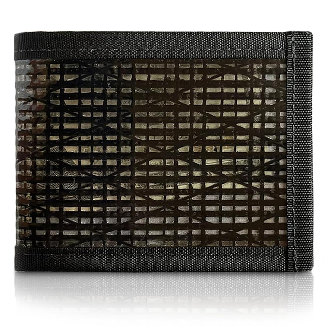 Flowfold Recycelte Segeltuch-Geldbörsen – Vanguard Bifold Wallet, Fronttasche, schlanke, minimalisti