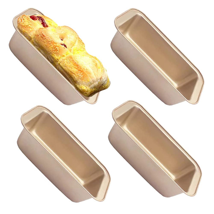 EGEN Bread Pan Loaf Tin for Baking, Non-Stick Carbon Steel Baking Bread Toast Mold Loaf Baking Pan S