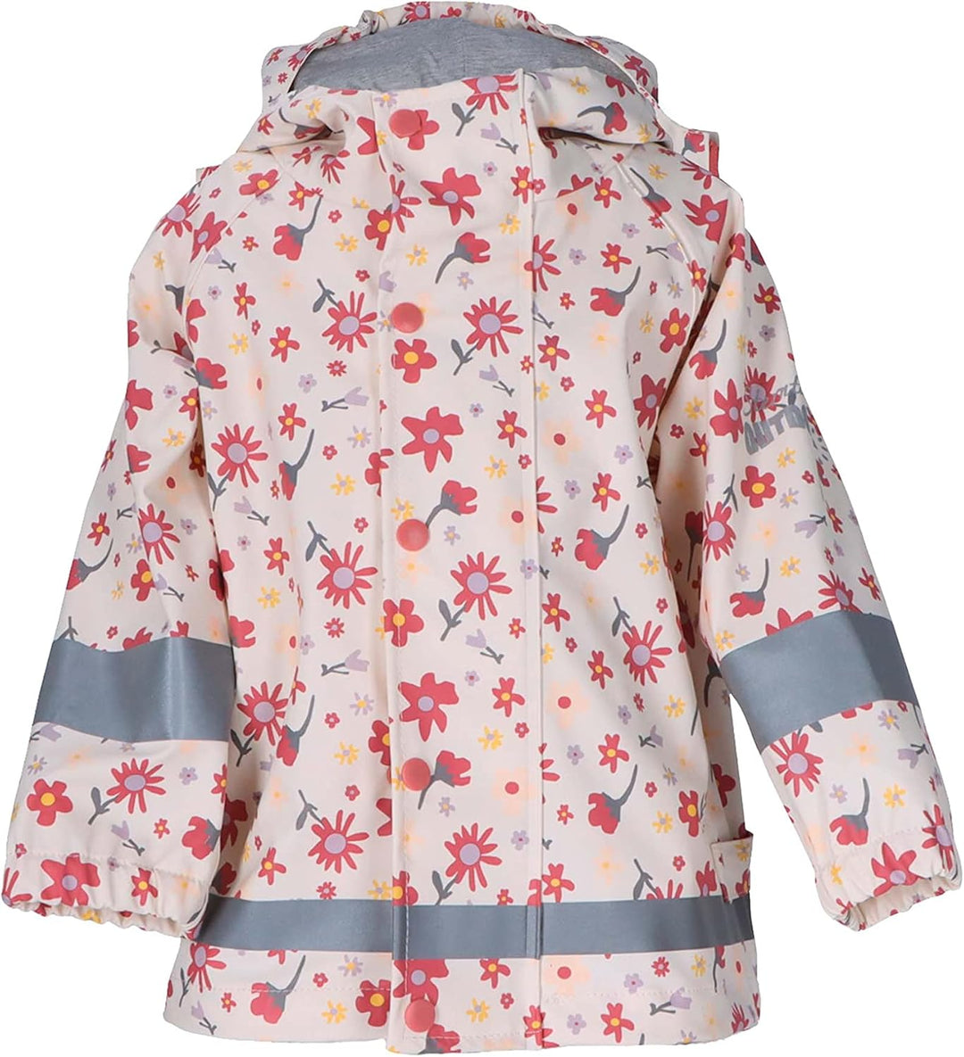 Sterntaler Baby Unisex Regenjacke Kinder Regenjacke Blumen - Regenjacke Kinder - Wasserdicht mit Rei
