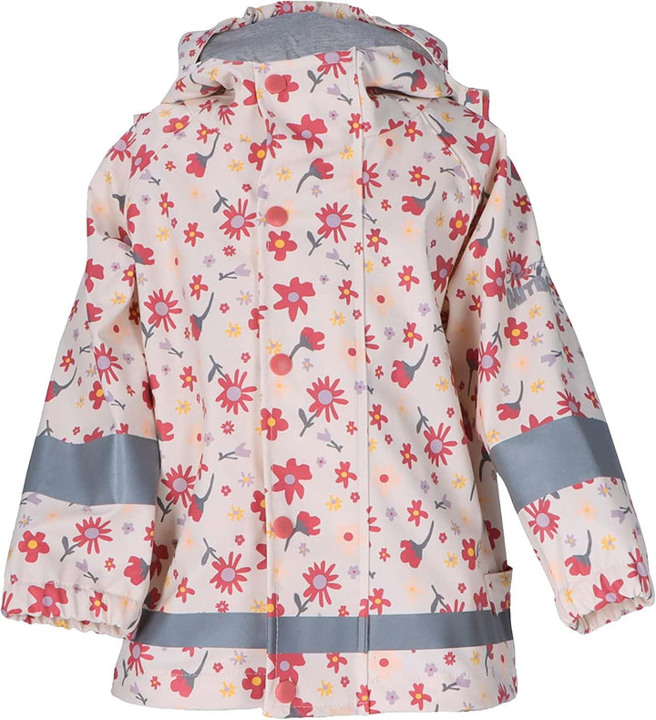 Sterntaler Baby Unisex Regenjacke Kinder Regenjacke Blumen - Regenjacke Kinder - Wasserdicht mit Rei