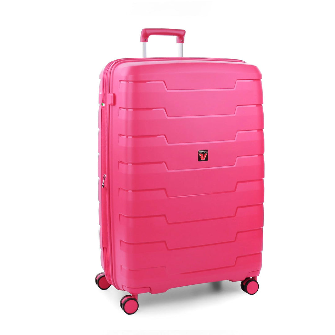 RONCATO Skyline - 4-Rollen-Trolley L 79 cm erw. ciliegia, Ciliegia