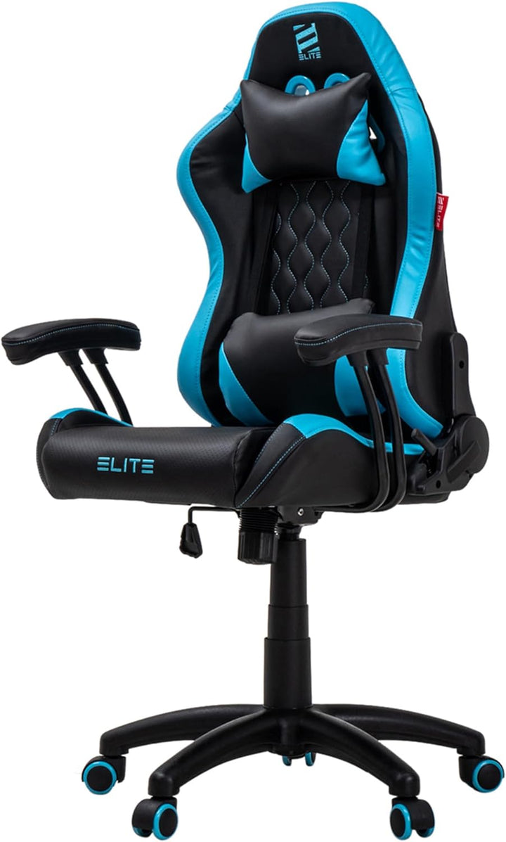 ELITE Pulse - Gaming Stuhl für Kinder - Kunstleder - Ergonomisch - Racer - Drehstuhl - Chair - Büros