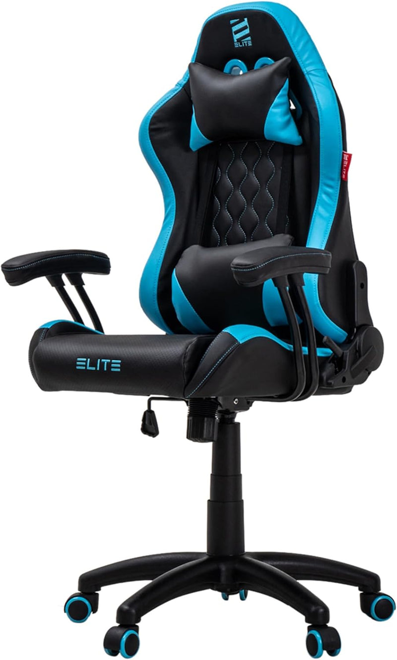 ELITE Pulse - Gaming Stuhl für Kinder - Kunstleder - Ergonomisch - Racer - Drehstuhl - Chair - Büros