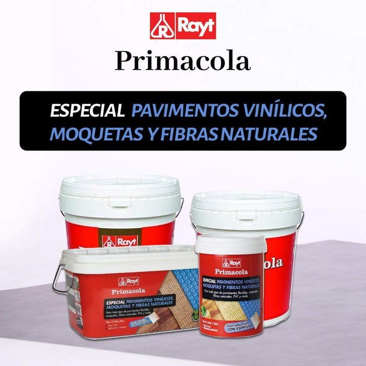 Rayt 555-09 Primacola C-15 Acrylkleber speziell für PVC, Vinylböden, Teppichböden, Textil- und Natur