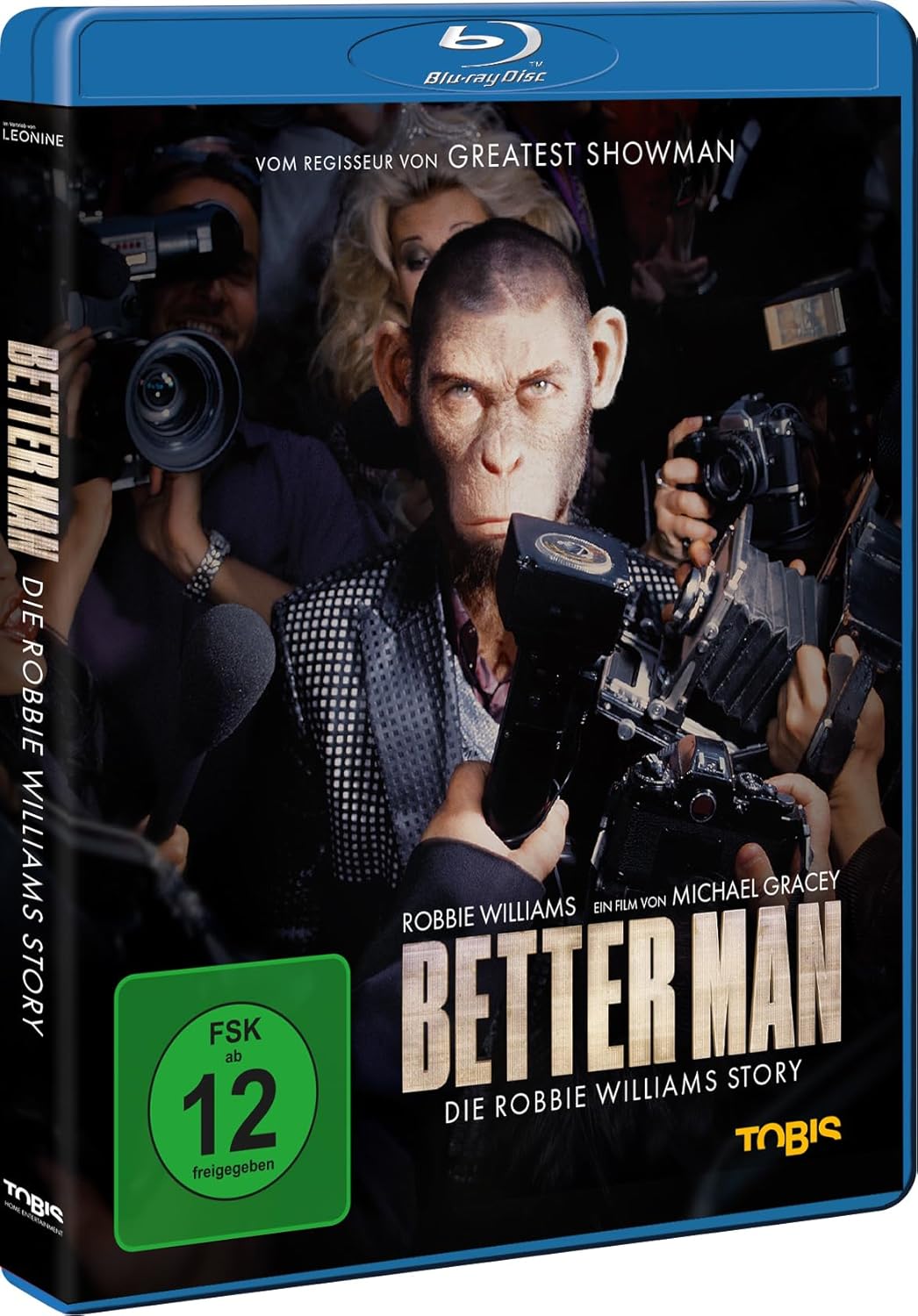 Better Man - Die Robbie Williams Story, Blu-ray