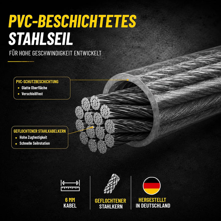 Benlee Springseil Super Jump Metall Einheitsgrösse
