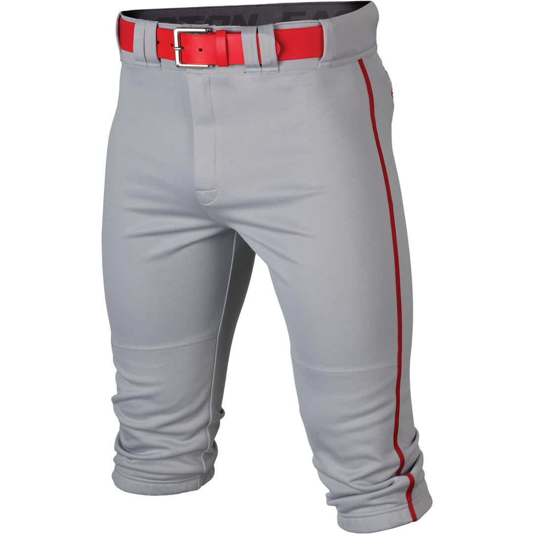 Easton Jungen Rival+ Baseball-Hose Grau / Rot M, Grau / Rot M