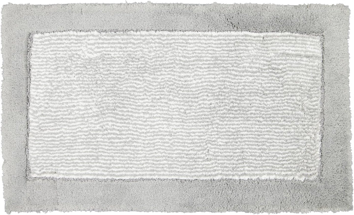 Cawö Home Badteppiche Luxury Home Two-Tone 590 Platin - 76 70x120 cm, 70x120 cm