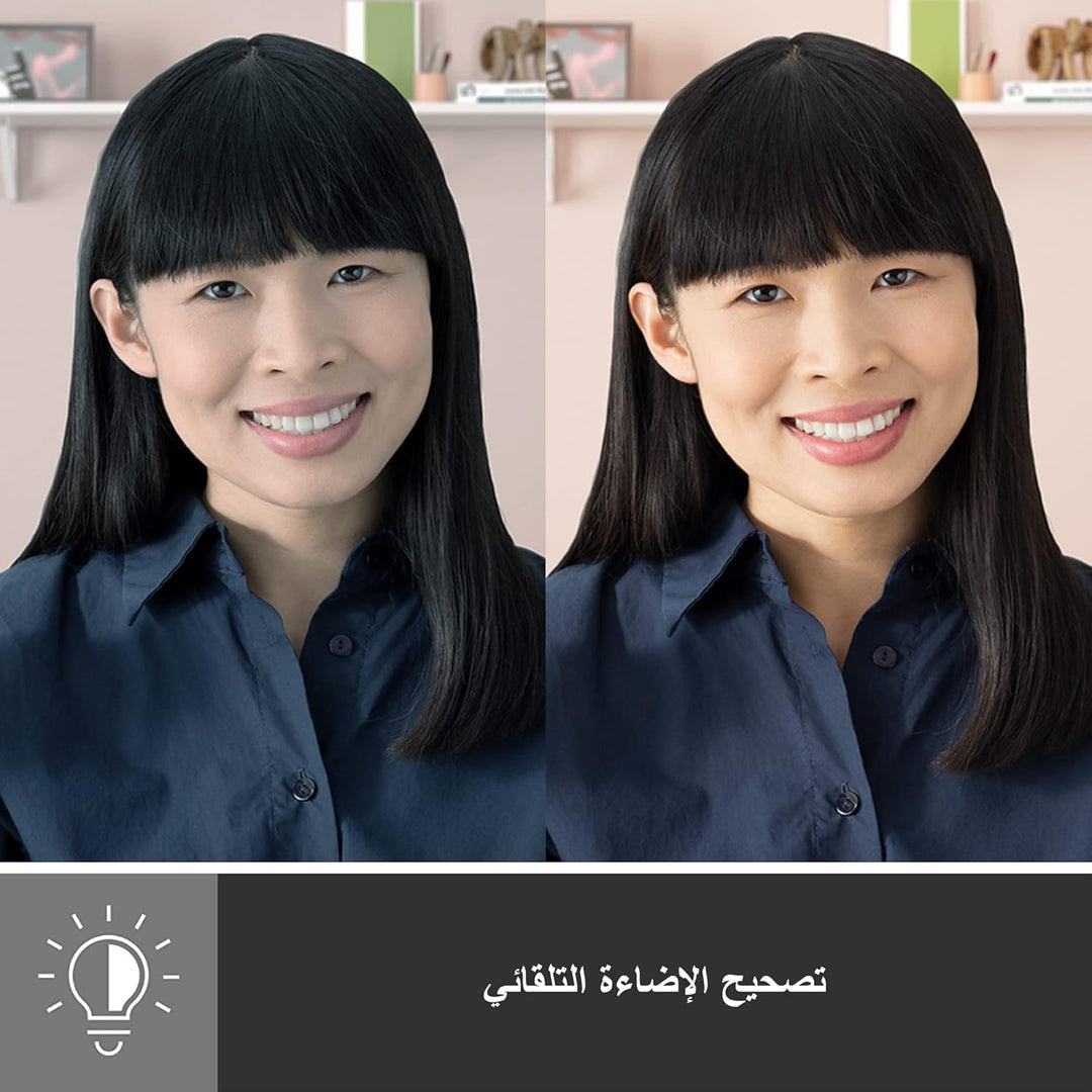 Logitech Brio 300 Full HD-Webcam mit Sichtschutz, Mikrofon mit Rauschunterdrückung, USB-C, Zertifizi