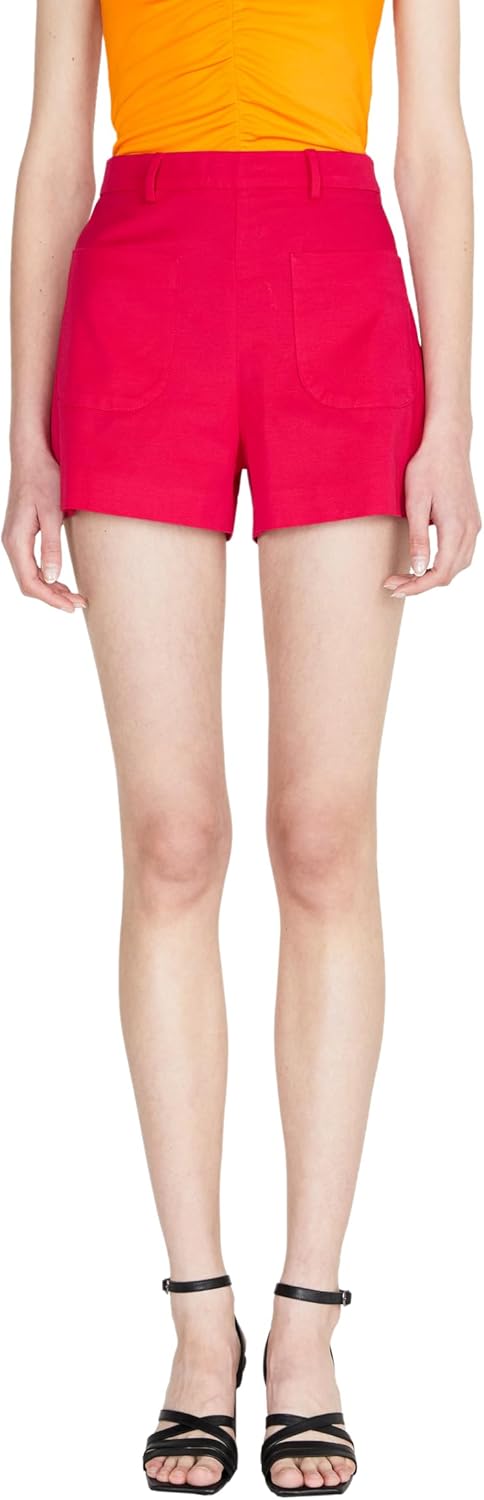 Sisley Damen Shorts 40 Fuchsia 39c, 40 Fuchsia 39c