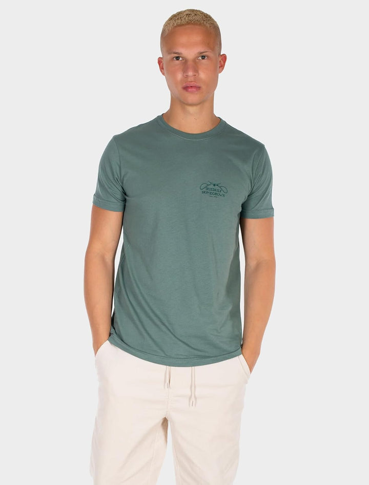 IRIEDAILY T-Shirt Bonsigh, Bio-Baumwolle, Jungle Green