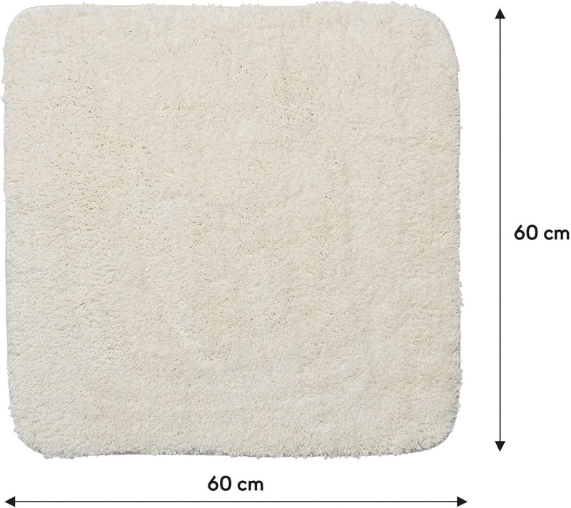 Sealskin Angora Badematte 60x60 cm Off-White