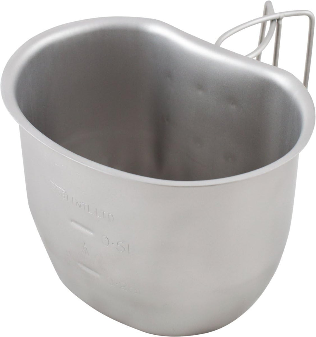 Bushcraft Campingbecher BCB Crusader Cup Canteen, Feldflaschenbecher, kann auch als Kochtopf verwend