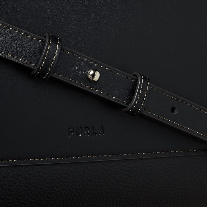 Furla Gilda Tote Bag L Nero + Marmo c