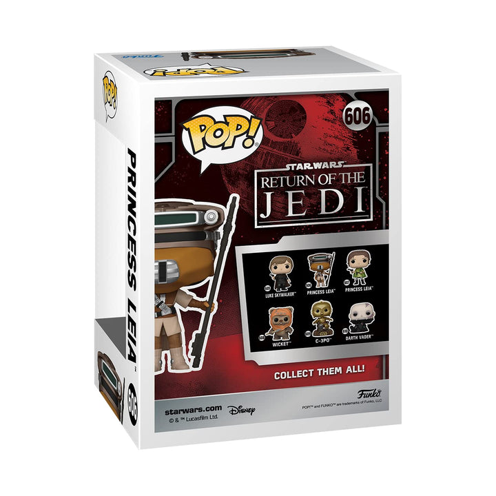 Funko Pop! Star Wars: RotJ 40th - Leia - (Boushh) - Vinyl-Sammelfigur - Geschenkidee - Offizielle Ha