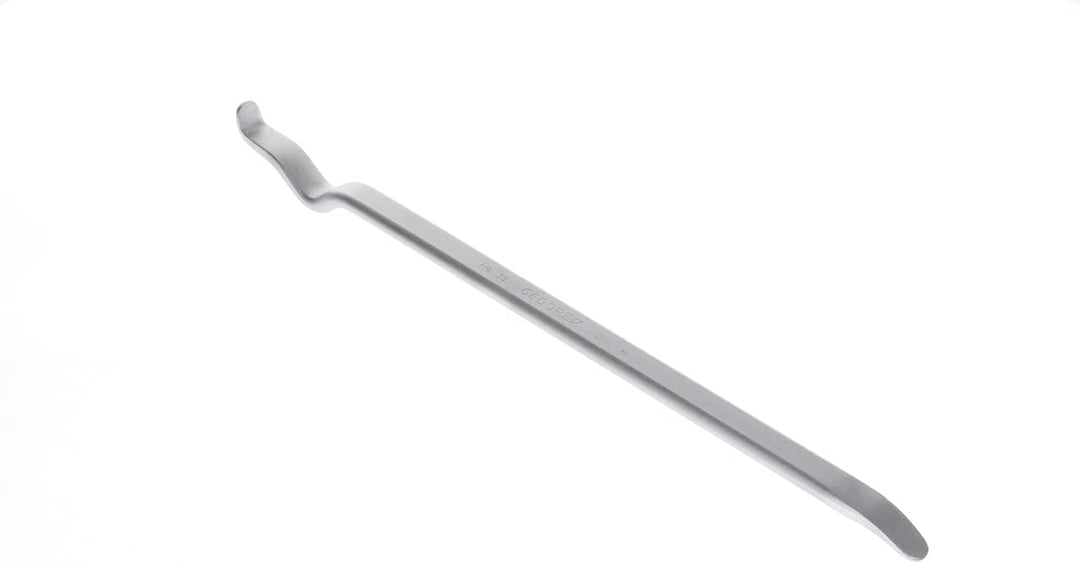 GEDORE Montierhebel, gekröpft, 610 mm lang, schwer, Auto/Motorrad/LKW, Stahl verchromt, Werkzeug für