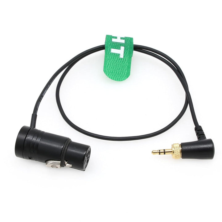 HangTon Mikrofon-Sender-Audiokabel für Sennheiser SK 500 G4 Sony UWP D11 D21, Low-Profile-XLR-Buchse