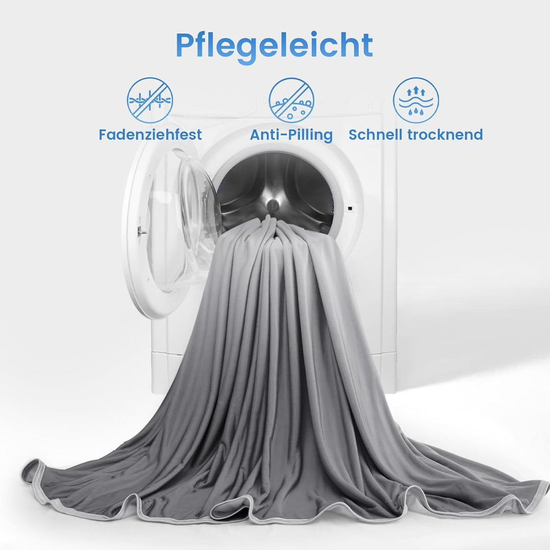 Elegear leichte Sommerdecke Kühldecke, Arc-Chill Q-Max 0,5 Selbstkühlende Decke für Besseren Schlaf,