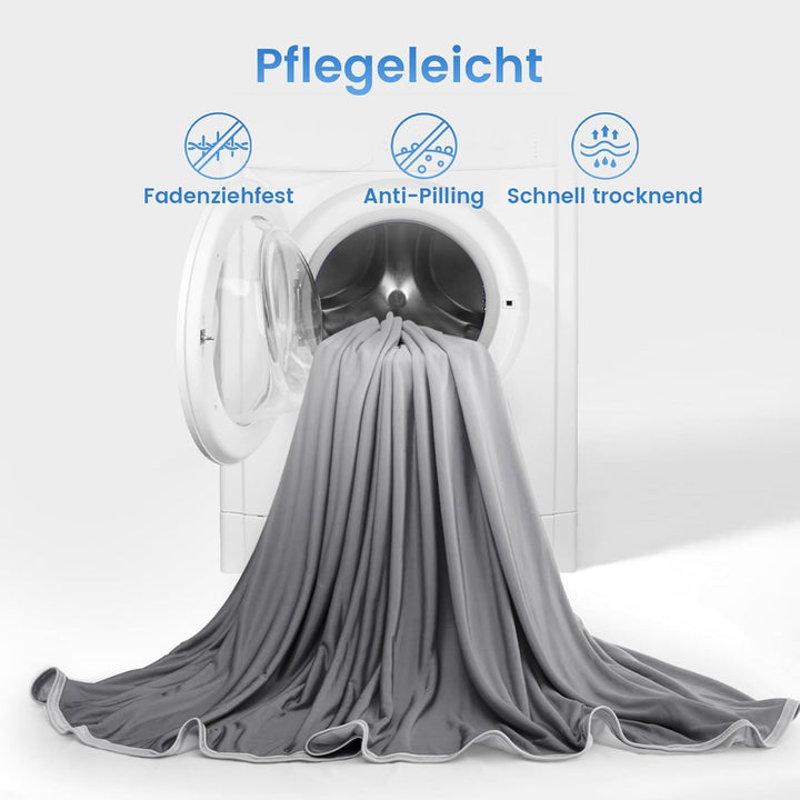 Elegear leichte Sommerdecke Kühldecke, Arc-Chill Q-Max 0,5 Selbstkühlende Decke für Besseren Schlaf,