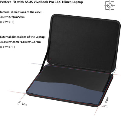 Smatree Hartschalen Hülle nur Kompatibel mit ASUS ROG Zephyrus G GA502DU 15,6 Zoll Gaming/ASUS TUF G
