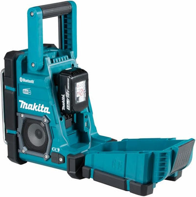 Makita Baustellenradio DMR116 - ohne Akku und Ladegerät - Auxiliary Blau,schwarz