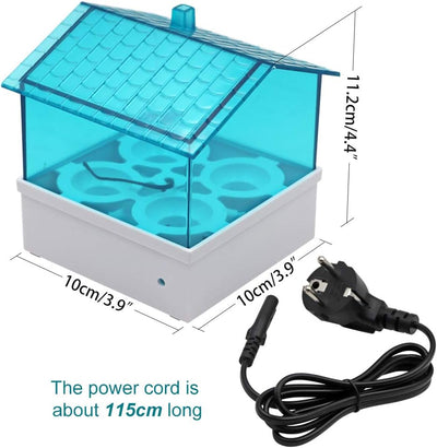 Ei-Inkubator,Ei-Inkubator Huhn Ente Goose Egg Incubators Digital Poultry Hatch Temperatur and Humidi