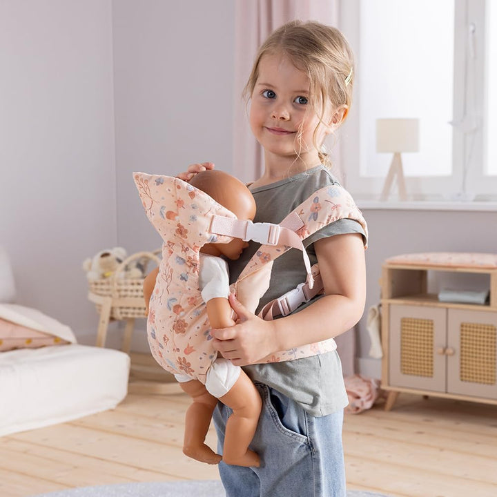 howa Puppentrage Kinder, Puppen Bauchtrage, Puppenzubehör für Babypuppe, Spielzeug Babytrage Puppe m