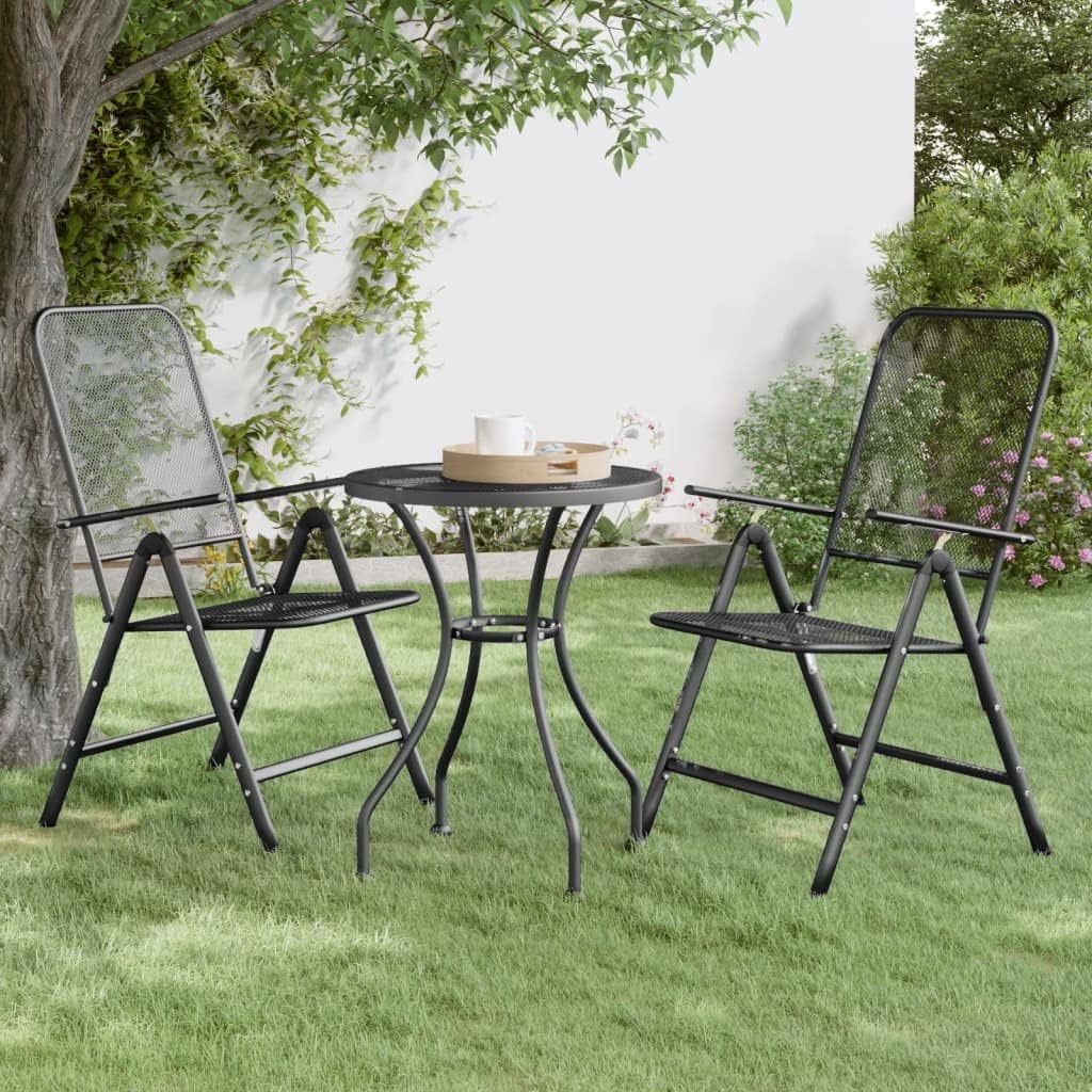 vidaXL Gartentisch Beistelltisch Gartenmöbel Bistrotisch Garten Esstisch Tisch Campingtisch Balkonti
