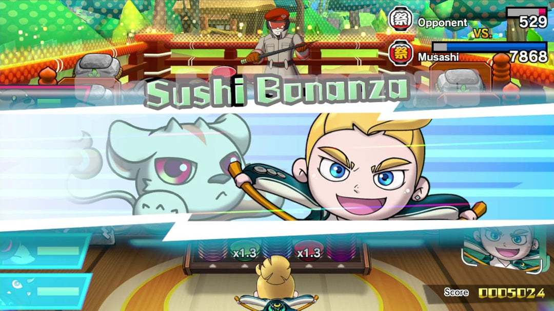 Sushi Striker: The Way of Sushido - [Nintendo Switch] Nintendo Switch Standard, Nintendo Switch Stan